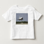 Space Shuttle Discovery nadert landing 2 Kinder Shirts (Voorkant)