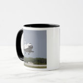 Space Shuttle Discovery nadert landing 2 Mok (Voorkant links)