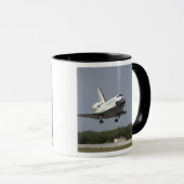 Space Shuttle Discovery nadert landing 2 Mok (Voorkant rechts)