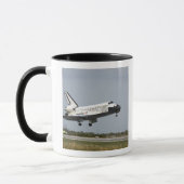 Space Shuttle Discovery nadert landing 3 Mok (Links)