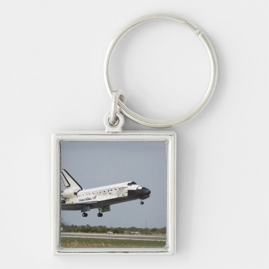 Space Shuttle Discovery nadert landing 3 Sleutelhanger (Voorkant)