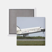 Space Shuttle Discovery nadert landing 4 Magneet (Voorkant / Achterkant)