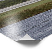 Space Shuttle Discovery op de start- en landingsba Foto Afdruk (Hoek)