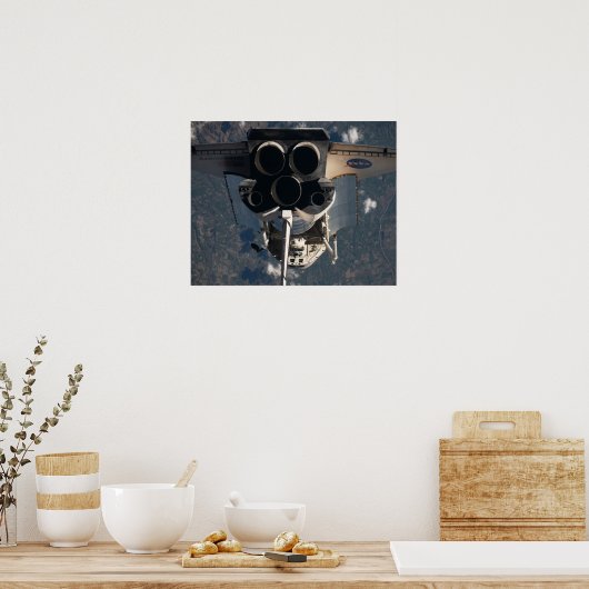Space Shuttle Discovery Poster (Keuken)
