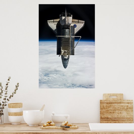 Space Shuttle Discovery Poster (Keuken)