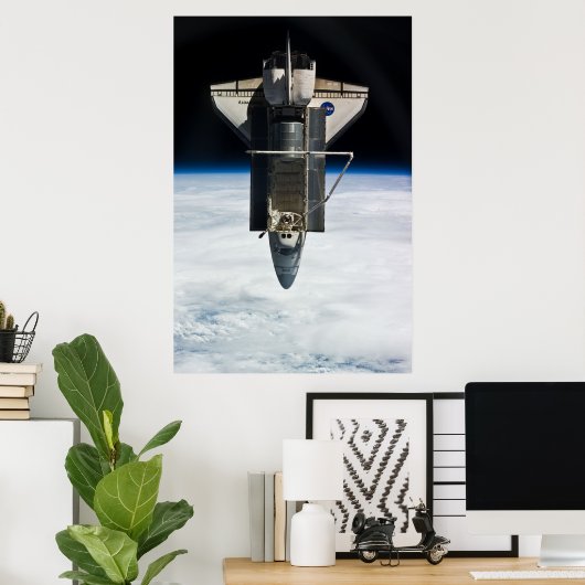 Space Shuttle Discovery Poster (Thuiskantoor)