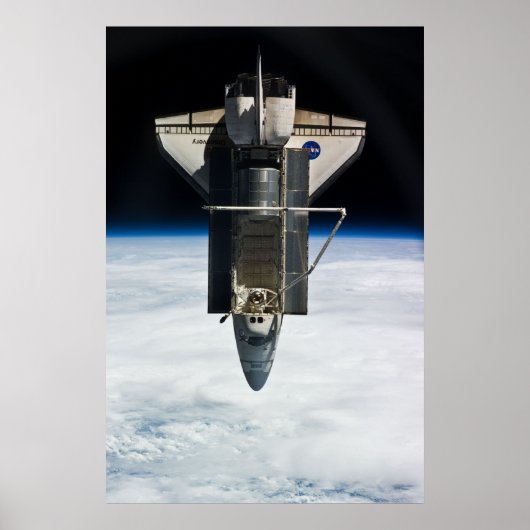 Space Shuttle Discovery Poster (Voorkant)