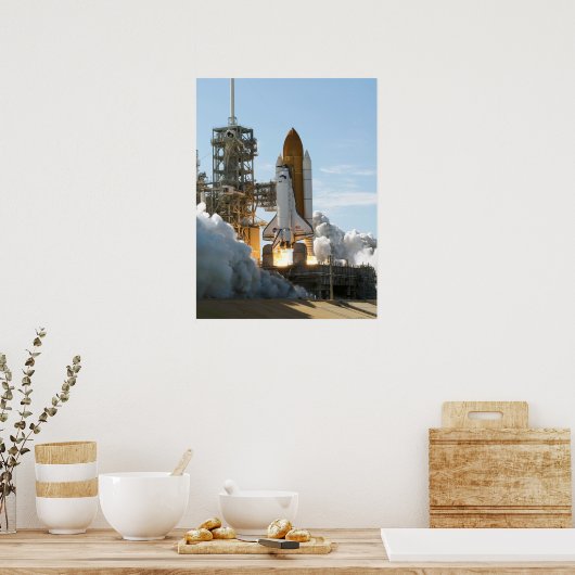 Space Shuttle Discovery Poster (Keuken)