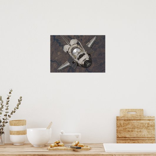 Space Shuttle Discovery Poster (Keuken)