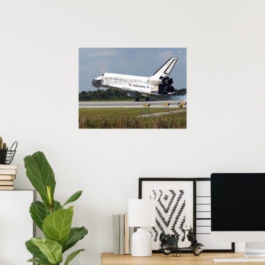 Space Shuttle Discovery Poster (Thuiskantoor)