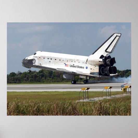 Space Shuttle Discovery Poster (Voorkant)