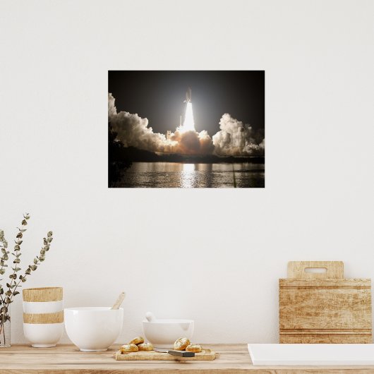 Space Shuttle Discovery Poster (Keuken)