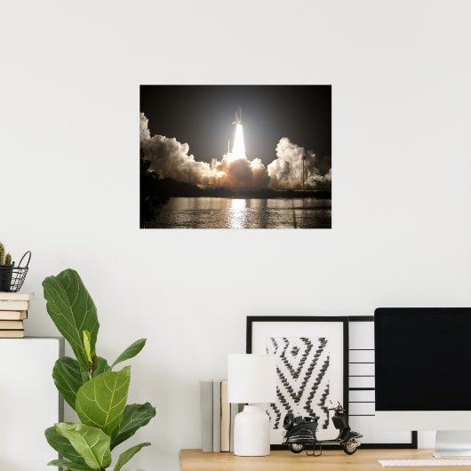 Space Shuttle Discovery Poster (Thuiskantoor)