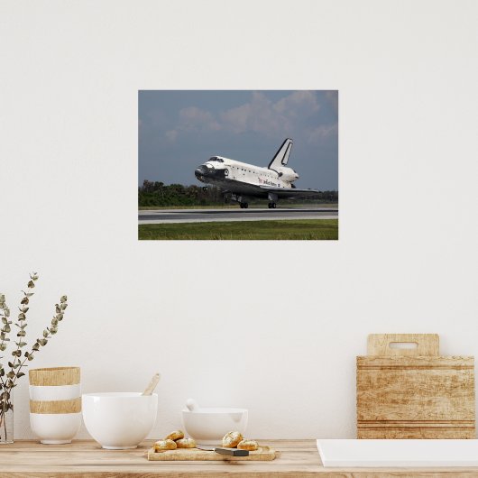 Space Shuttle Discovery Poster (Keuken)