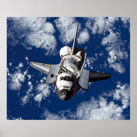 Space Shuttle Discovery Poster (Voorkant)