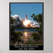 Space Shuttle Discovery Poster (Voorkant)