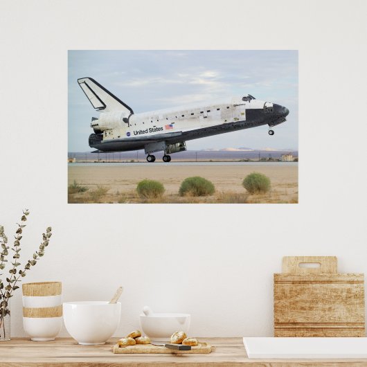 Space Shuttle Discovery Poster (Keuken)