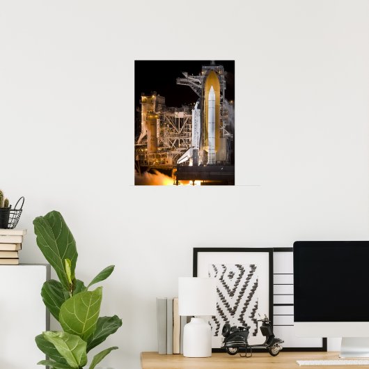 Space Shuttle Discovery Poster (Thuiskantoor)