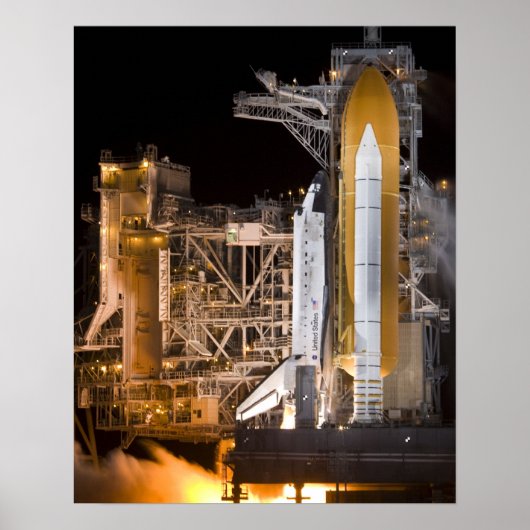 Space Shuttle Discovery Poster (Voorkant)