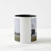 Space Shuttle Discovery raakt 2 Mok (Midden)