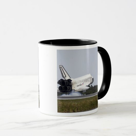 Space Shuttle Discovery raakt 2 Mok (Voorkant rechts)