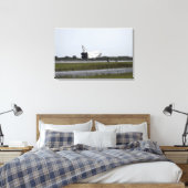 Space Shuttle Discovery raakt 3 Canvas Afdruk (Insitu (Slaapkamer))