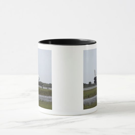 Space Shuttle Discovery raakt 3 Mok (Midden)