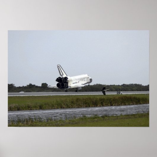 Space Shuttle Discovery raakt uitgeschakeld Poster (Voorkant)