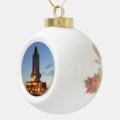 Space Shuttle Discovery Start NASA Keramische Bal Ornament (Rechts)