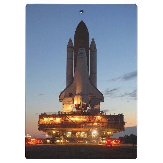 Space Shuttle Discovery Start NASA Klembord (Achterkant)