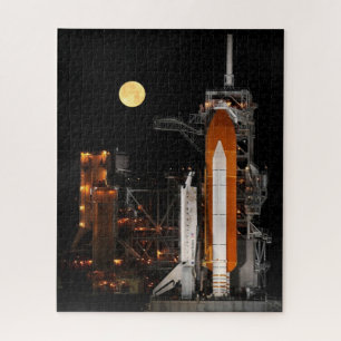 Space Shuttle Discovery starten pad Legpuzzel