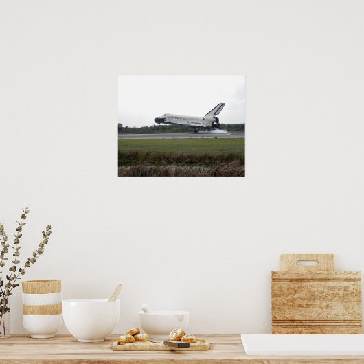 Space Shuttle Discovery (STS-119) Poster (Keuken)