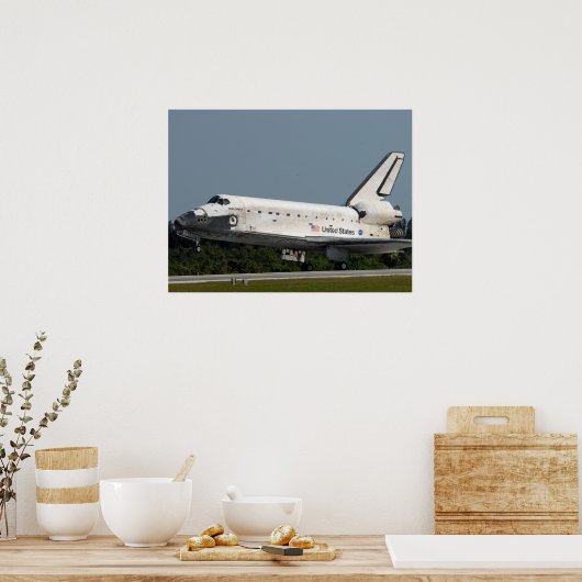 Space Shuttle Discovery (STS-120) Poster (Keuken)