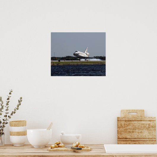 Space Shuttle Discovery (STS-120) Poster (Keuken)