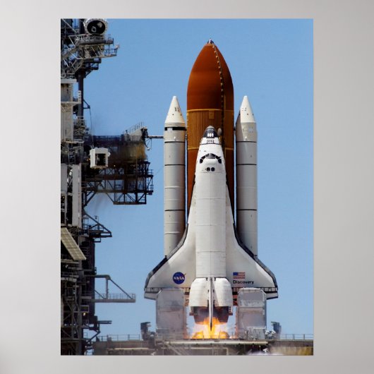Space Shuttle Discovery (STS-121) Poster (Voorkant)