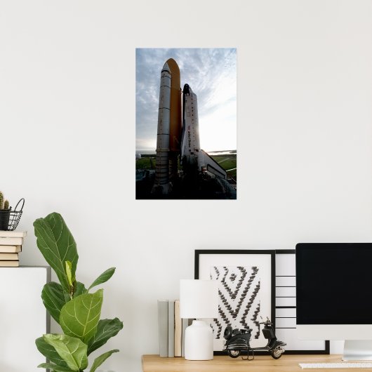 Space Shuttle Discovery (STS-95) Poster (Thuiskantoor)
