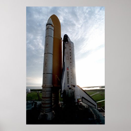 Space Shuttle Discovery (STS-95) Poster (Voorkant)