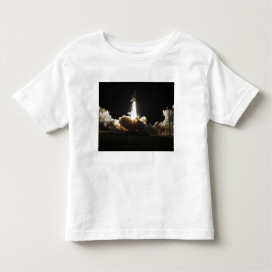 Space shuttle Discovery tilt uit Kinder Shirts (Voorkant)