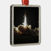 Space shuttle Discovery tilt uit Metalen Ornament (Rechts)