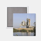 Space Shuttle Discovery zit klaar 3 Magneet (Voorkant / Achterkant)