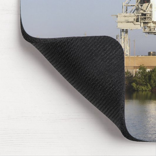 Space Shuttle Discovery zit klaar 3 Muismat (Hoek)