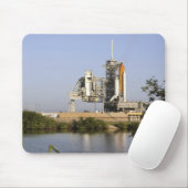 Space Shuttle Discovery zit klaar 3 Muismat (Met muis)