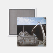 Space Shuttle Discovery's laadbay 2 Magneet (Voorkant / Achterkant)