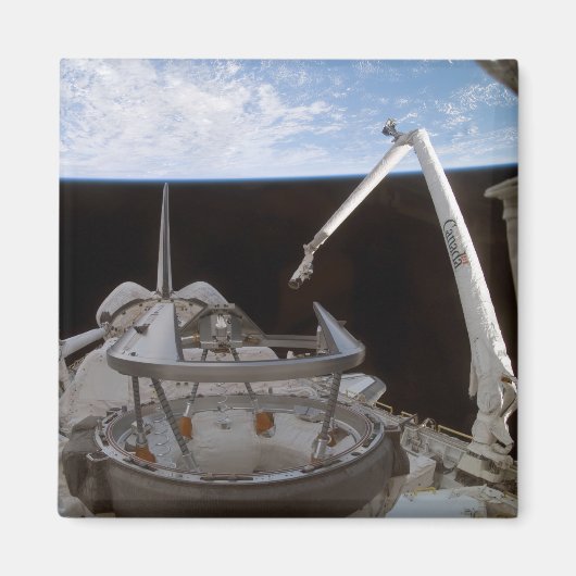 Space Shuttle Discovery's laadbay 2 Magneet (Voorkant)