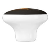 Space Shuttle Earth Orbital Spacecraft Night Canva Keramische Knop (Zijkant)