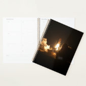 Space Shuttle Earth Orbital Spacecraft Night Canva Planner (Display)
