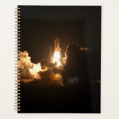 Space Shuttle Earth Orbital Spacecraft Night Canva Planner (Voorkant)