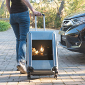 Space Shuttle Earth Orbital Spacecraft Night Canva Sticker (Koffer Insitu)