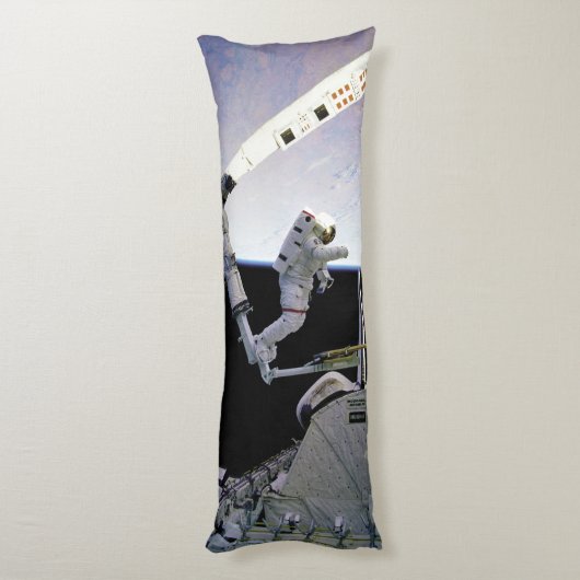 Space Shuttle en Astronaut Lichaamskussen (Achterkant (Verticaal))