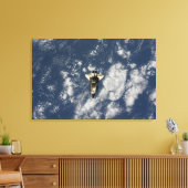 Space Shuttle Endeavor 10 Canvas Afdruk (Insitu (Woonkamer))